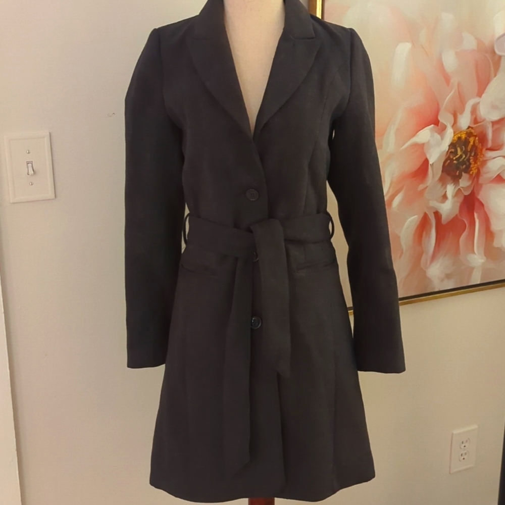 H & M Grey Winter Coat, US Size 4